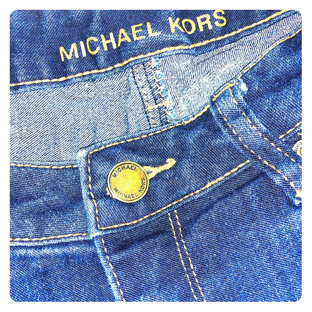 Michael Kohr's Dark Denim Bootcut Jeans